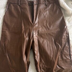 pretty little thing leather pants